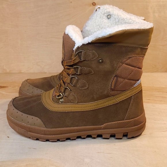 Bearpaw Inka Memory Foam Waterproof Tan Women's Winter Boots - Picture 4 of 9